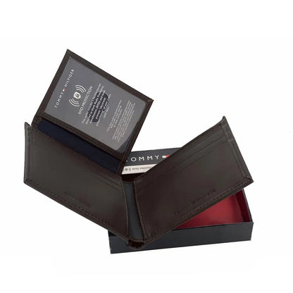 TOMMY HILFIGER BILLETERA COLOR MARRON