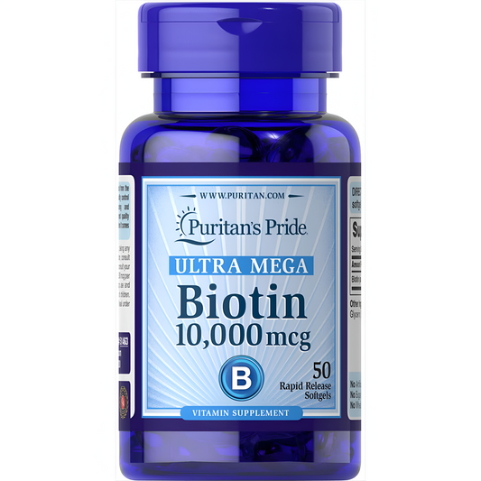 BIOTIN PURITAN'S PRIDE - 10,000 mcg