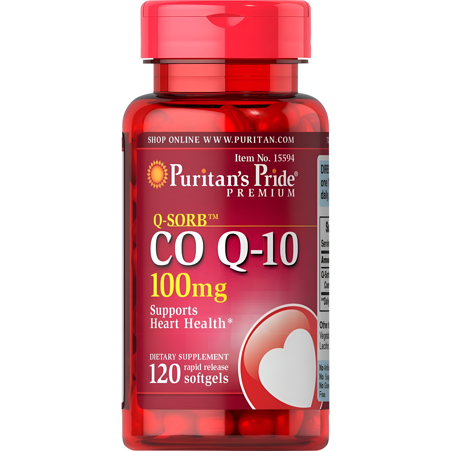CO Q-10  softgels - Puritan's Pride