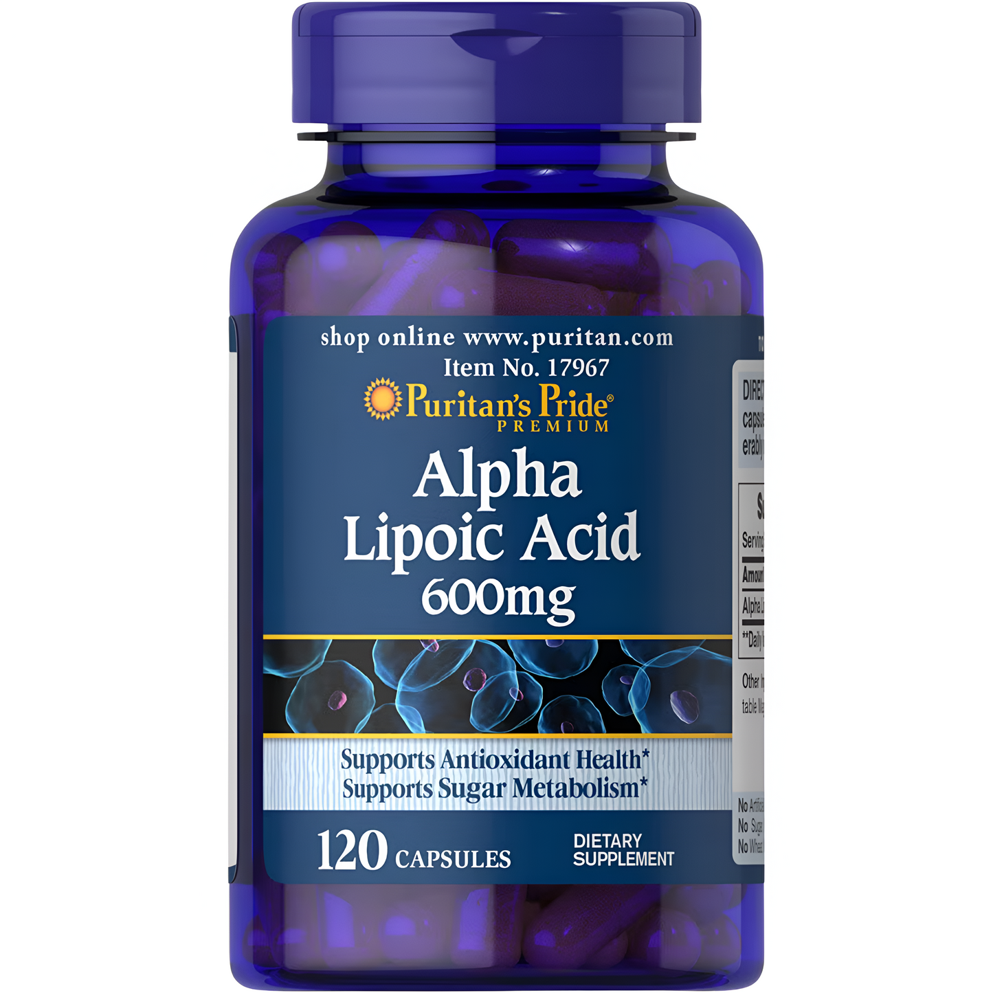 Alpha  Lipoic Acid Naturals Puritans Pride 600mg