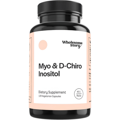 Myo-Inositol y D-Chiro Inositol wholesome 120 capsulas vegetarianas
