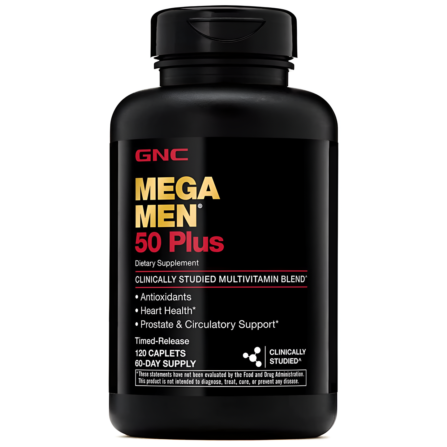 Mega Men 50 Plus - Gnc - 120 Capsulas