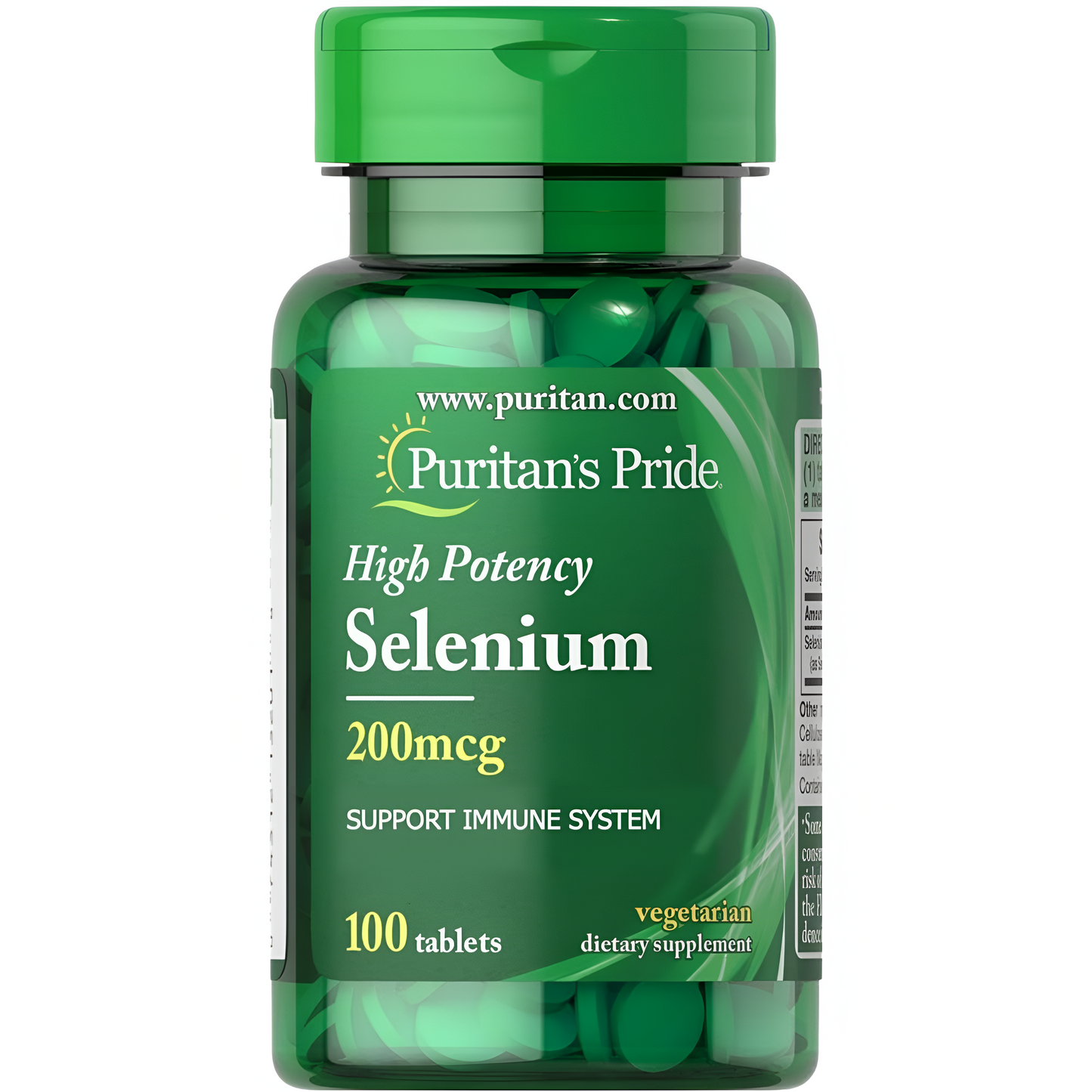 Puritans Pride Selenium en tabletas