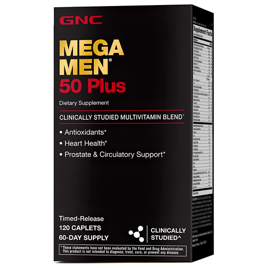 Mega Men 50 Plus - Gnc - 120 Capsulas