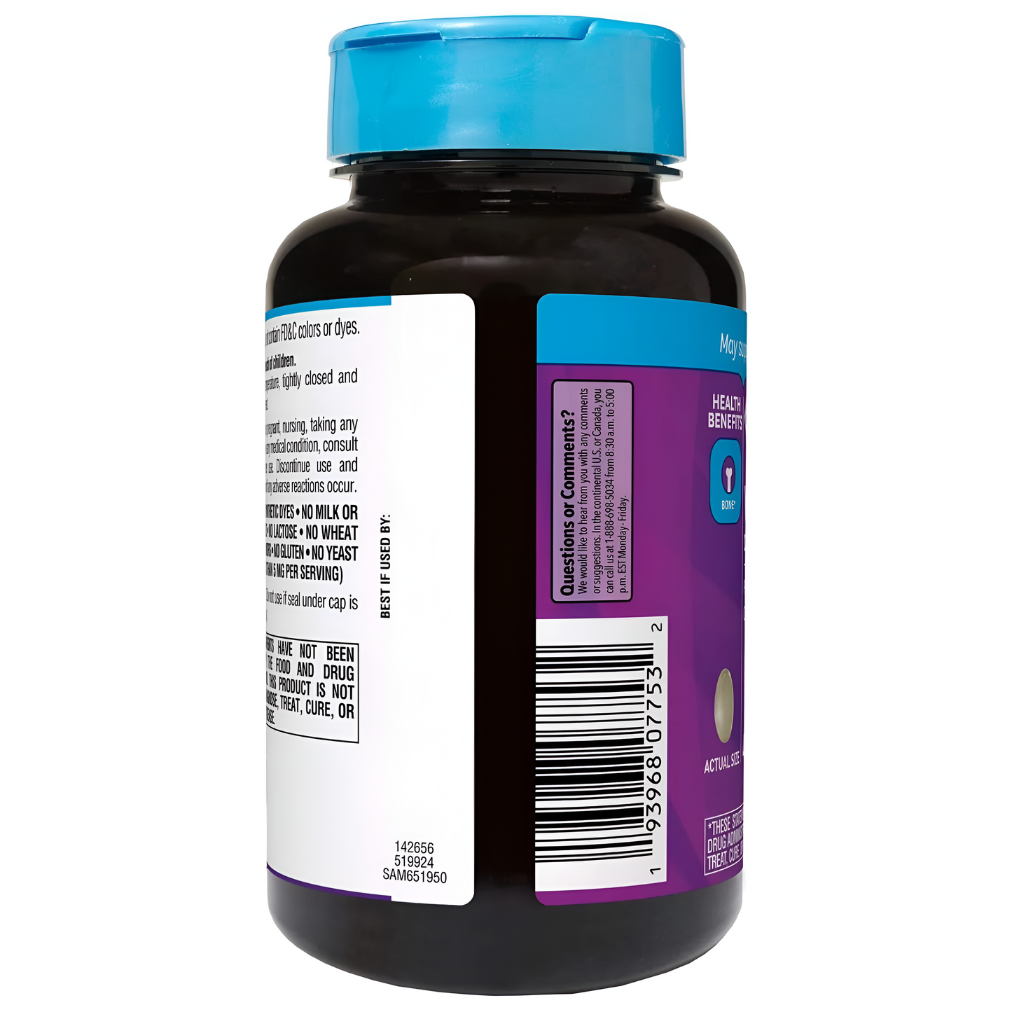 VITAMINA D3 -MEMBERS MARK 2000UI- 400 Capsulas de Gel