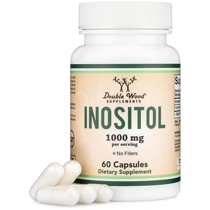 Inositol  (Myo Inositol) 1000mg , 60 unidades - Double Wood