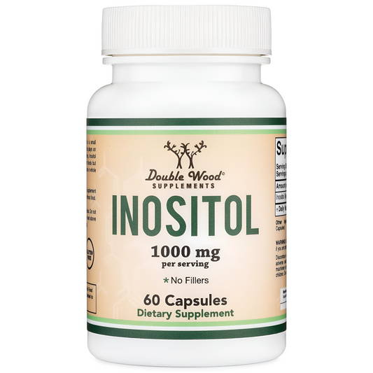 Inositol  (Myo Inositol) 1000mg , 60 unidades - Double Wood