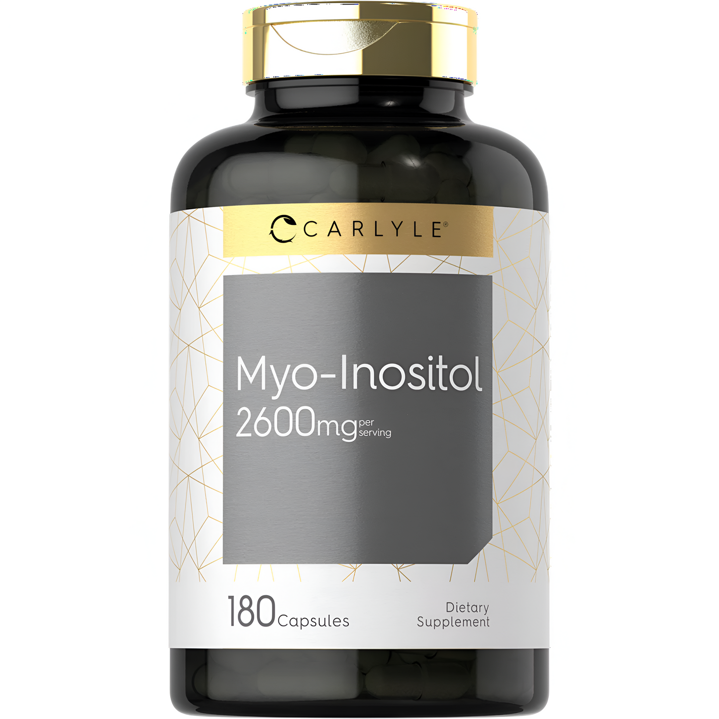 Myo-Inositol - Carlyle - 2600mg - 180 Capsulas