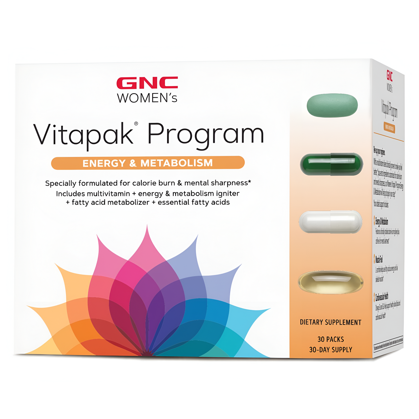 Programa vitapak energia y metabolismo , 30 packs  - GNC