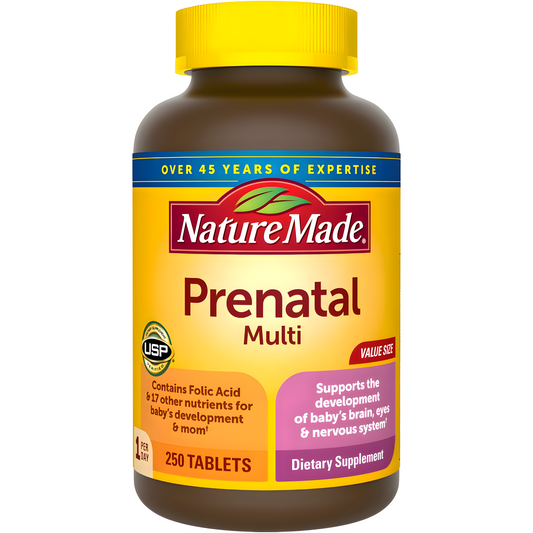 Nature Made Vitamina prenatal Multi 250 tabletas