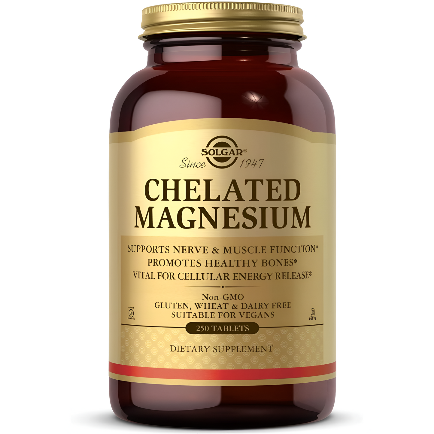 Solgar Magnesio Quelado Solgar 400 mg , 250 Tabletas