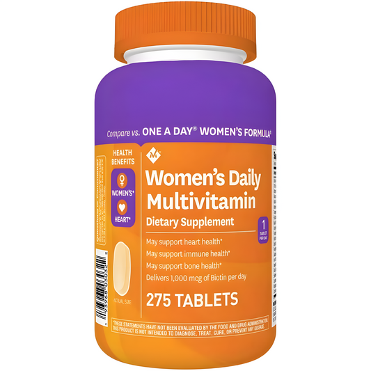 Member's Mark Women`s Daily Multivitamin 275 Tabletas