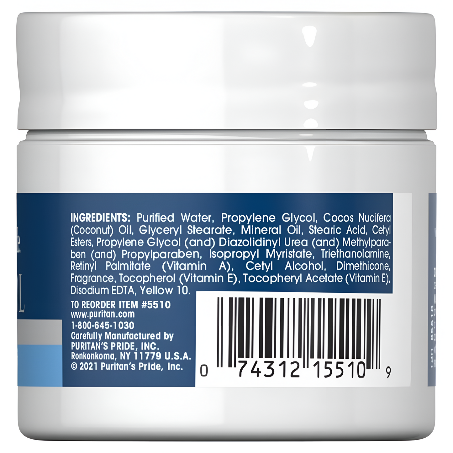 CREMA RETINOL ANTIARRUGAS PURITANS PRIDE 56gr