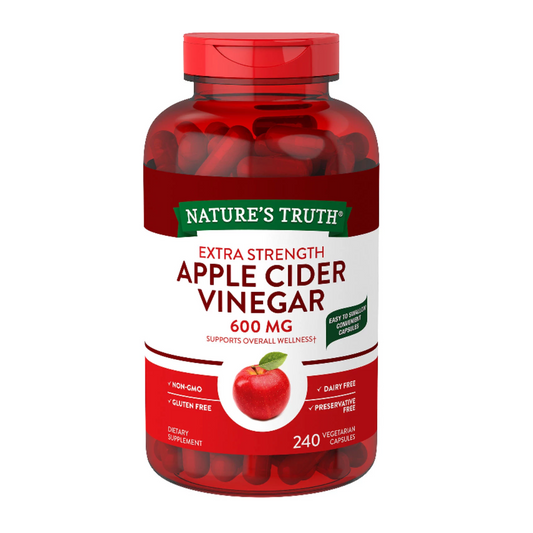 Apple Cider Vinegar  Nature's Truth  240 Capsulas  600 mg