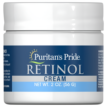 CREMA RETINOL ANTIARRUGAS PURITANS PRIDE 56gr