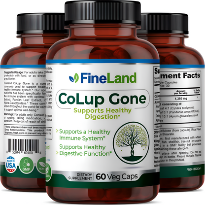 Colup Gone apoya la digestión saludable , Fineland - 60 capsulas