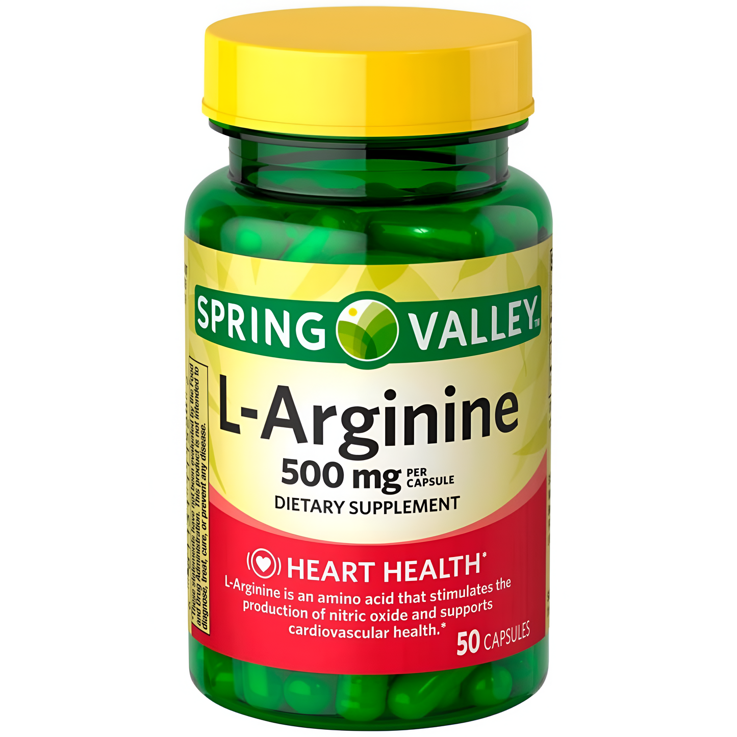 L-Arginine 500mg  - Spring Valley