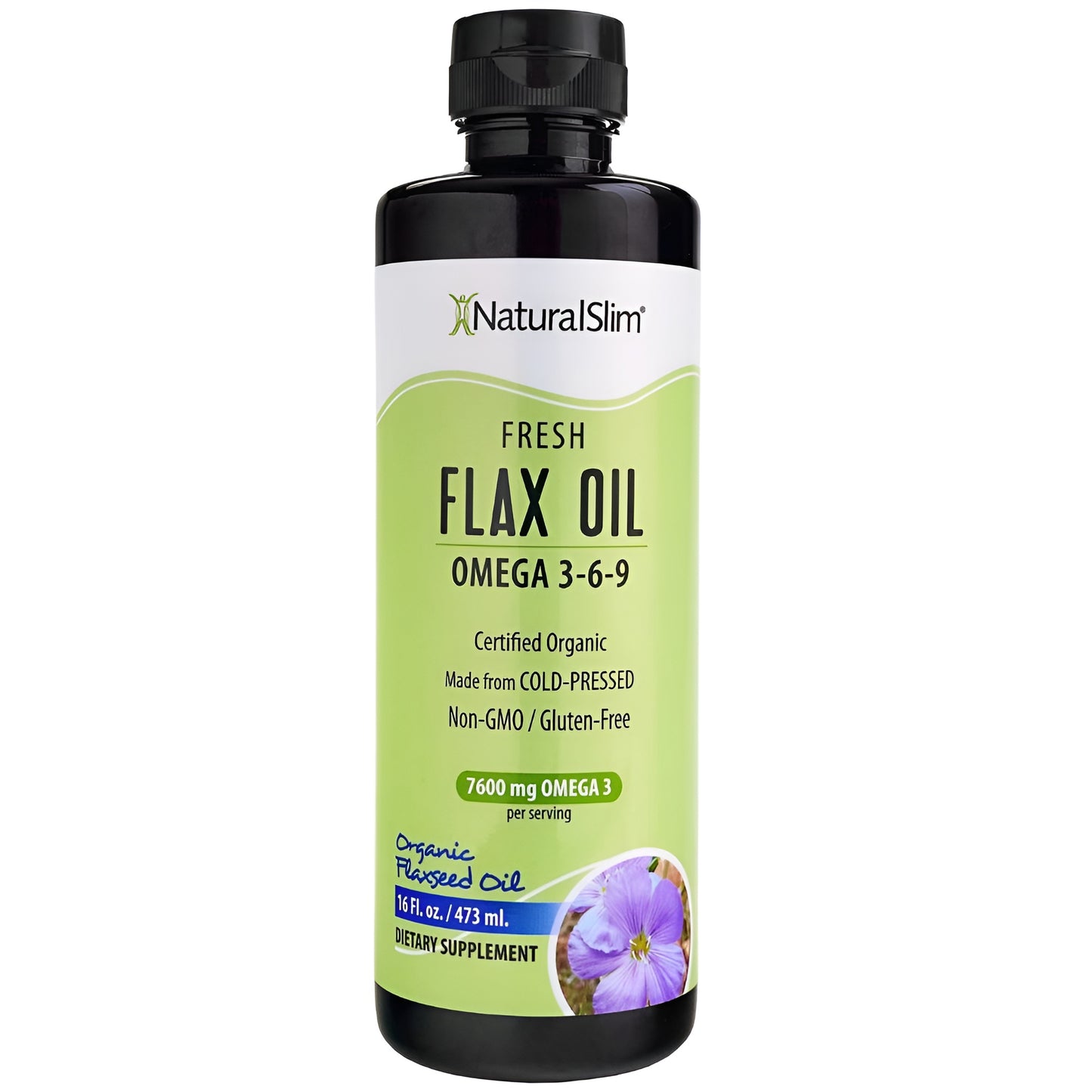 Flax Oil | Aceite de Lino (Omega 3-6-9) 473ml - NaturalSlim