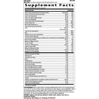 Multivitamínico 50 Plus para mujer , 120 capsulas - GNC