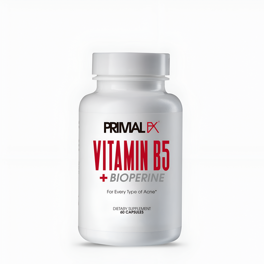 VITAMIN B5 + Bioperine , 60 capsulas - PrimalFx