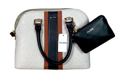 Bolso Aldo Legeabeth color crema para mujer