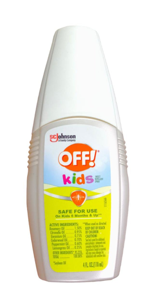 OFF! Kids repelente contra insectos Spray 4 Oz. (118ml)