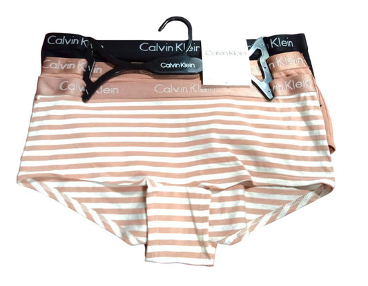 Calvin Klein- Pack de 3 unidades Boxers para mujer talla M