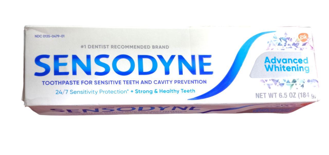 Sensodyne Advanced Whitening 6.5 oz 184g