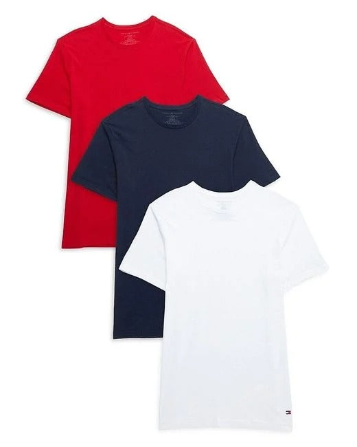 Tommy Hilfiger  Pack 3 Polos clásicos cuello redondo