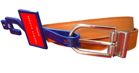 Tommy Hilfiger reversible cinturón para mujer color marrón Talla S