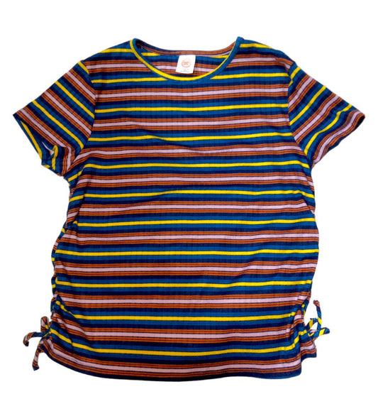 Polo a rayas de colores para mujer