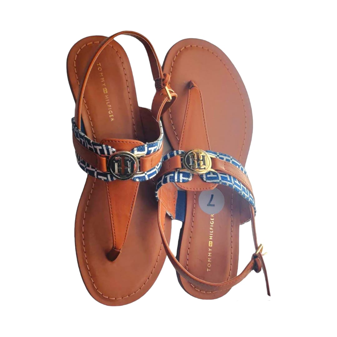SANDALIAS TOMMY HILFIGER PLANAS PARA MUJER