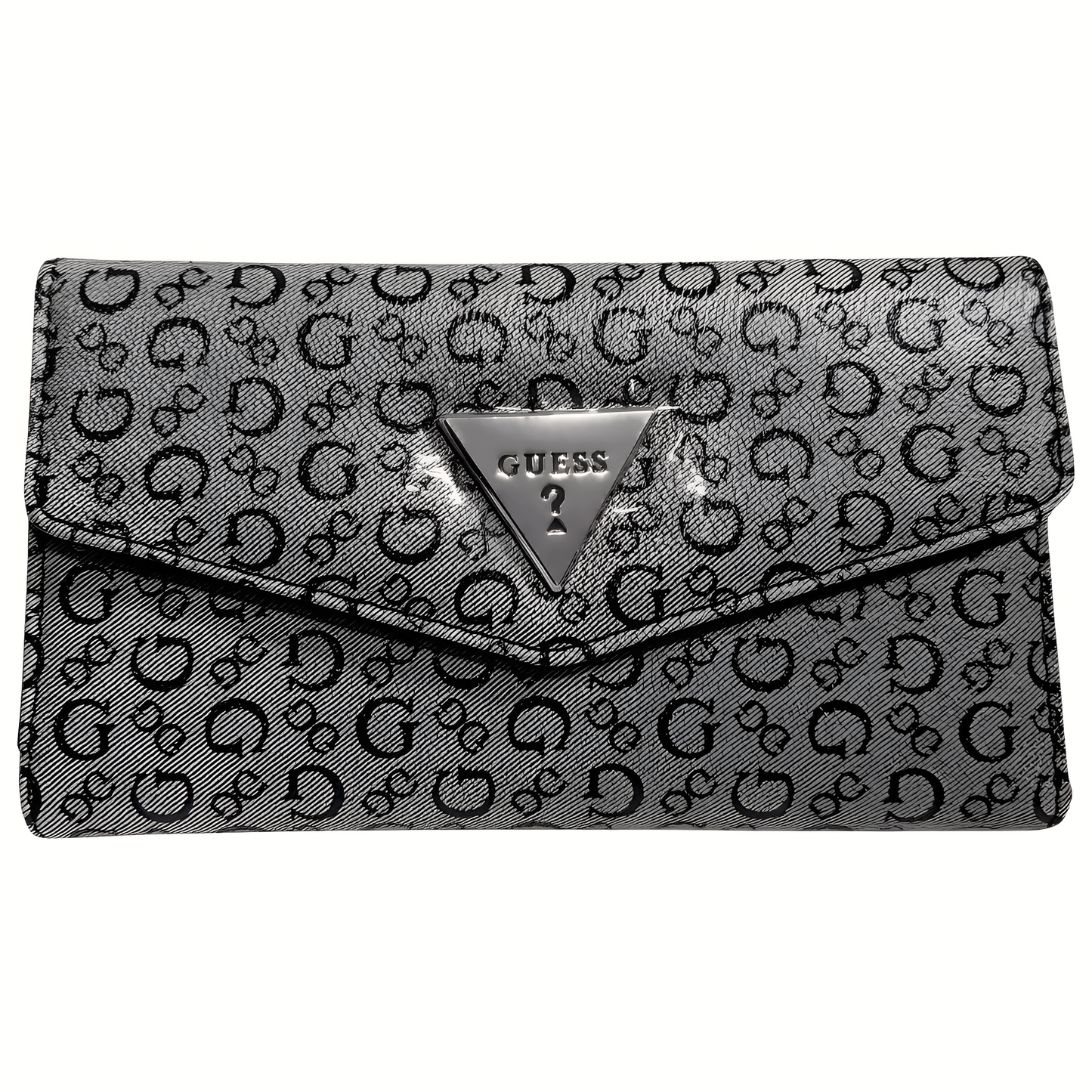 Billetera GUESS para mujer color gris Style SV860151