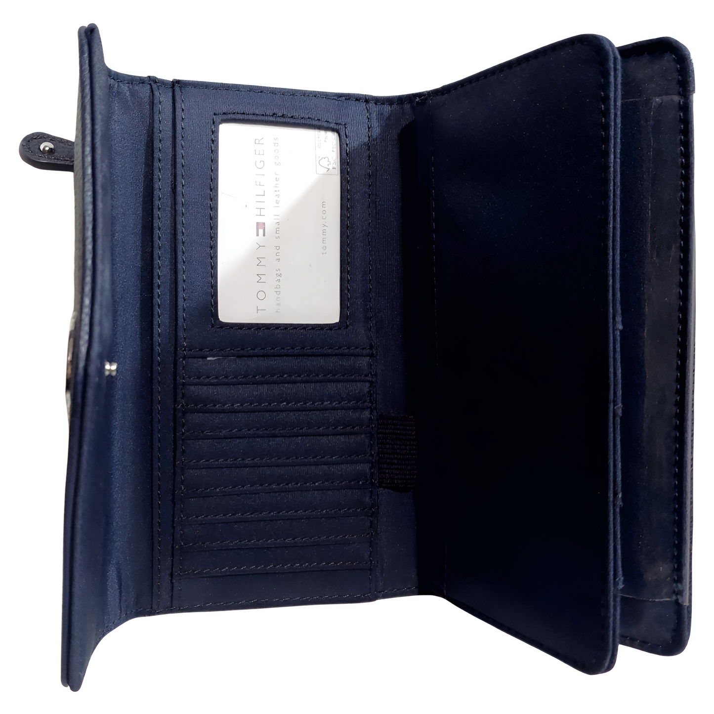 Billetera para mujer Tommy Hilfiger, color azul marino