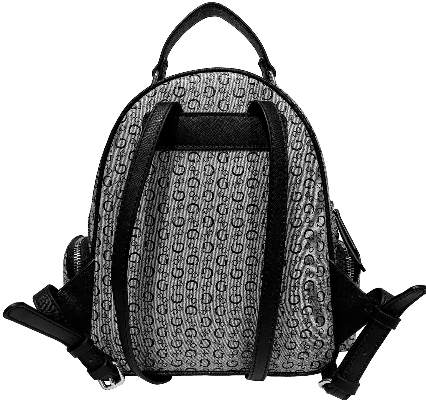 Mini Mochila Guess para mujer Style SV859930 Gris bordes negros