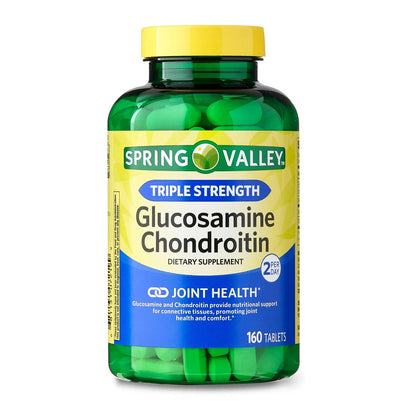 Glucosamina y Condroitina Spring Valley  - 160 Tabletas