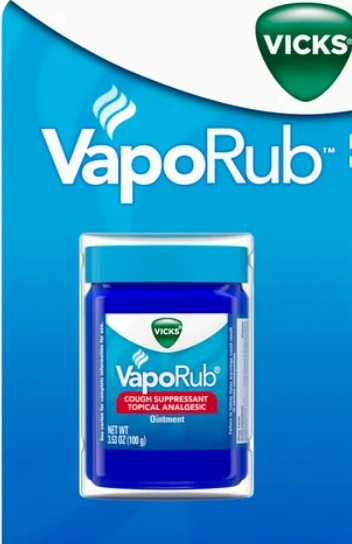 Vicks VapoRub Ungento Analgésico Tópico Supresor de la Tos-  100g