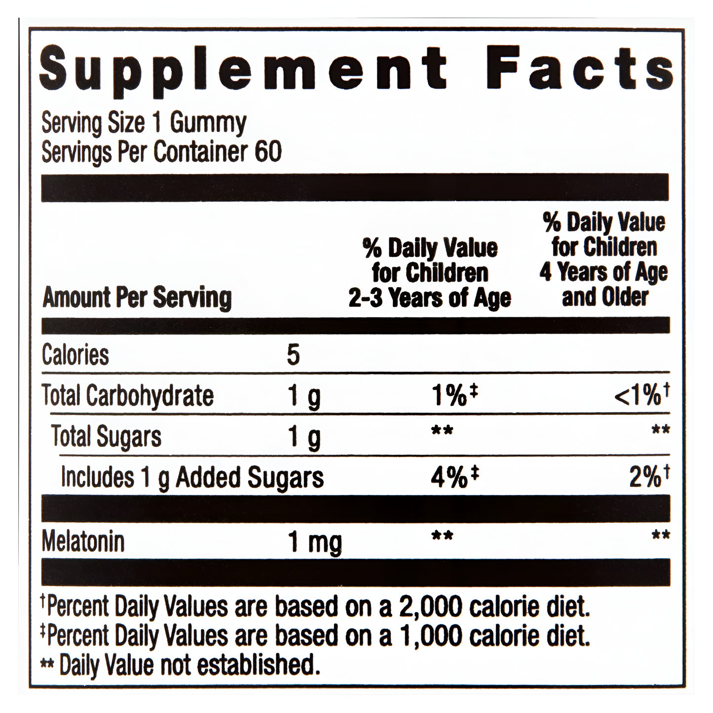 Melatonin Spring Valley Kids - 1 Mg  Gomitas