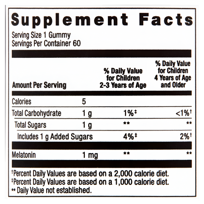 Melatonin Spring Valley Kids - 1 Mg  Gomitas