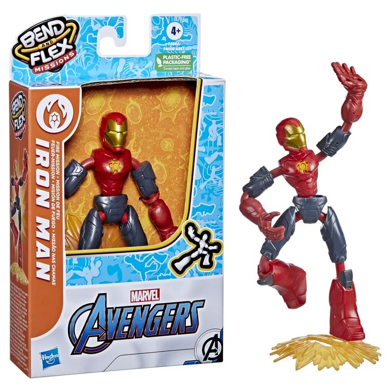 Avengers Marvel Bend and Flex Missions Iron Man