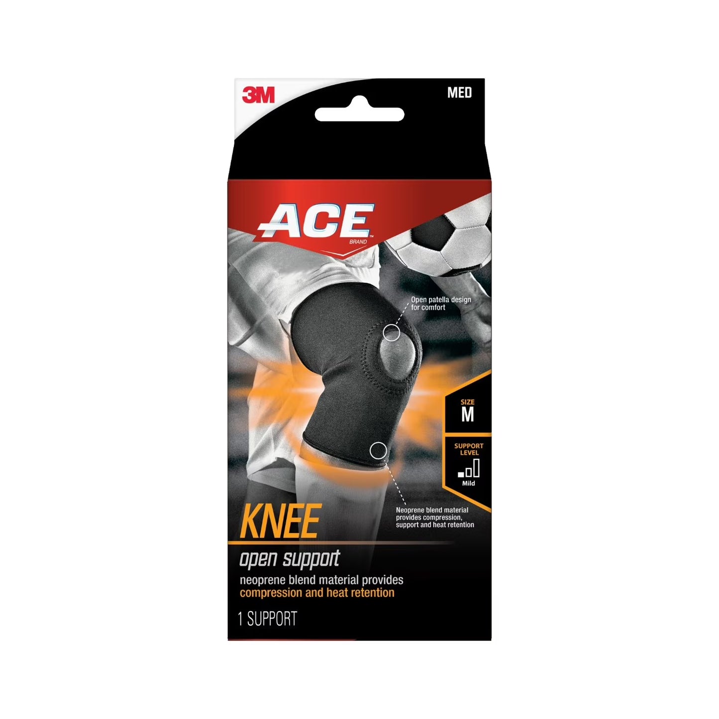 ACE Soporte de Rodilla de Neopreno Talla M