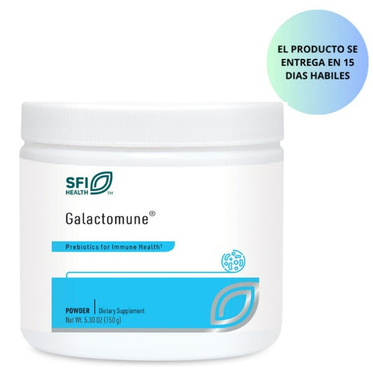 Klaire Labs Galactomune Powder - Prebiótico beta-glucano y galactooligosacáridos apoyo inmunológico 150g