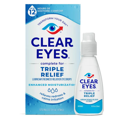 Clear Eyes Triple  alivio  15 ml.