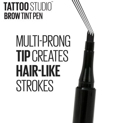 Maybelline Tattoo Studio Brow Tint Pen Maquillaje, Marrón Profundo