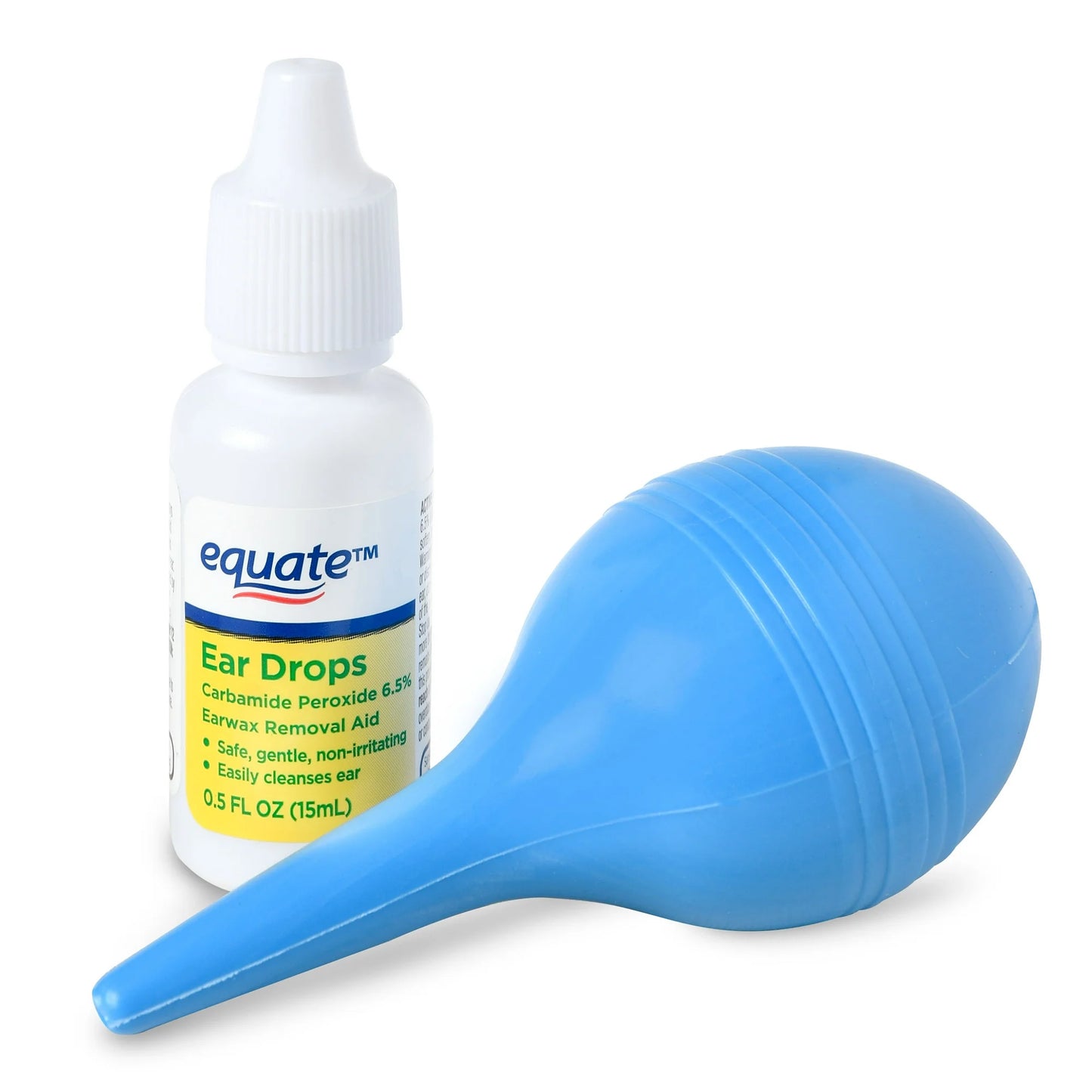 Equate Kit de eliminación de cerumen con peróxido de carbamida al 6,5 % 15ml