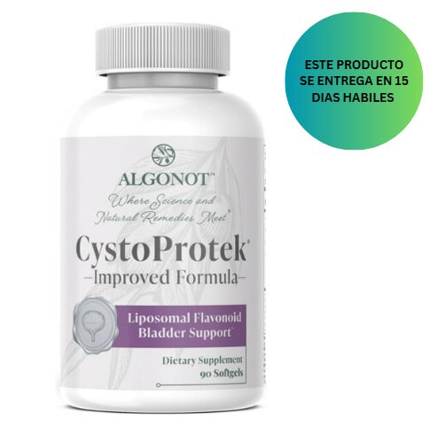 CystoProtek - Fórmula patentada que promueve la salud de la vejiga, 90 softgels