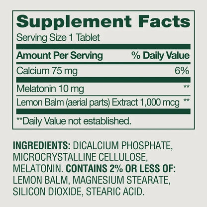 Melatonina de 10mg. Spring Valley - 240Tabletas