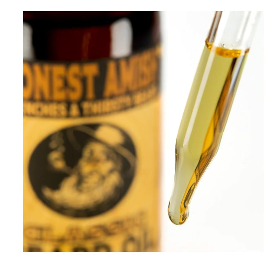 Honest Amish Classic Organic Beard Oil Aceite de barba Organico, 60 ml