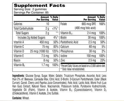 One A Day Women's Gummy Multivitamin , 170 gomitas