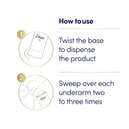 Dove advanced care invisible+ antitranspirante 74g